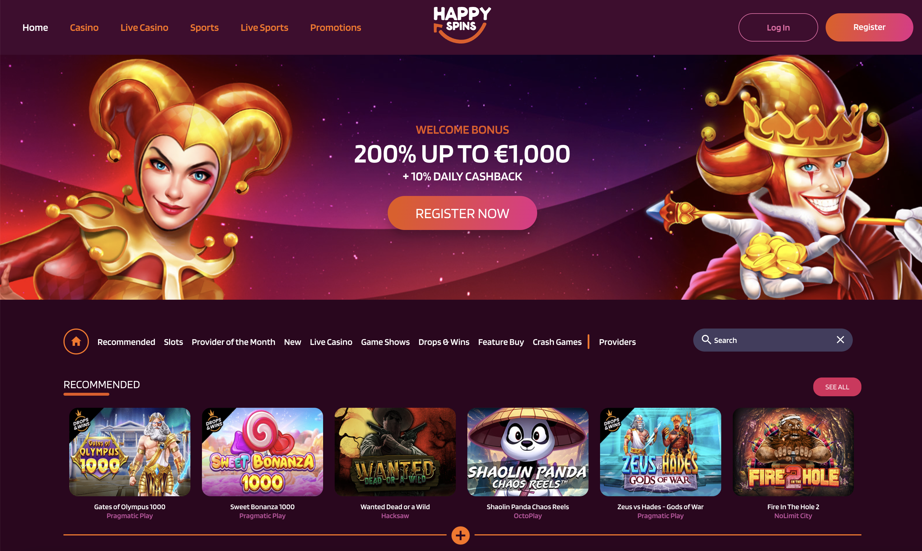 HappySpins-Casino