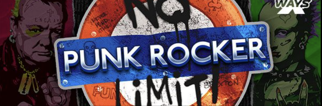 Punk Rocker Slots by Nolimit city with free spins no deposit in Ireland